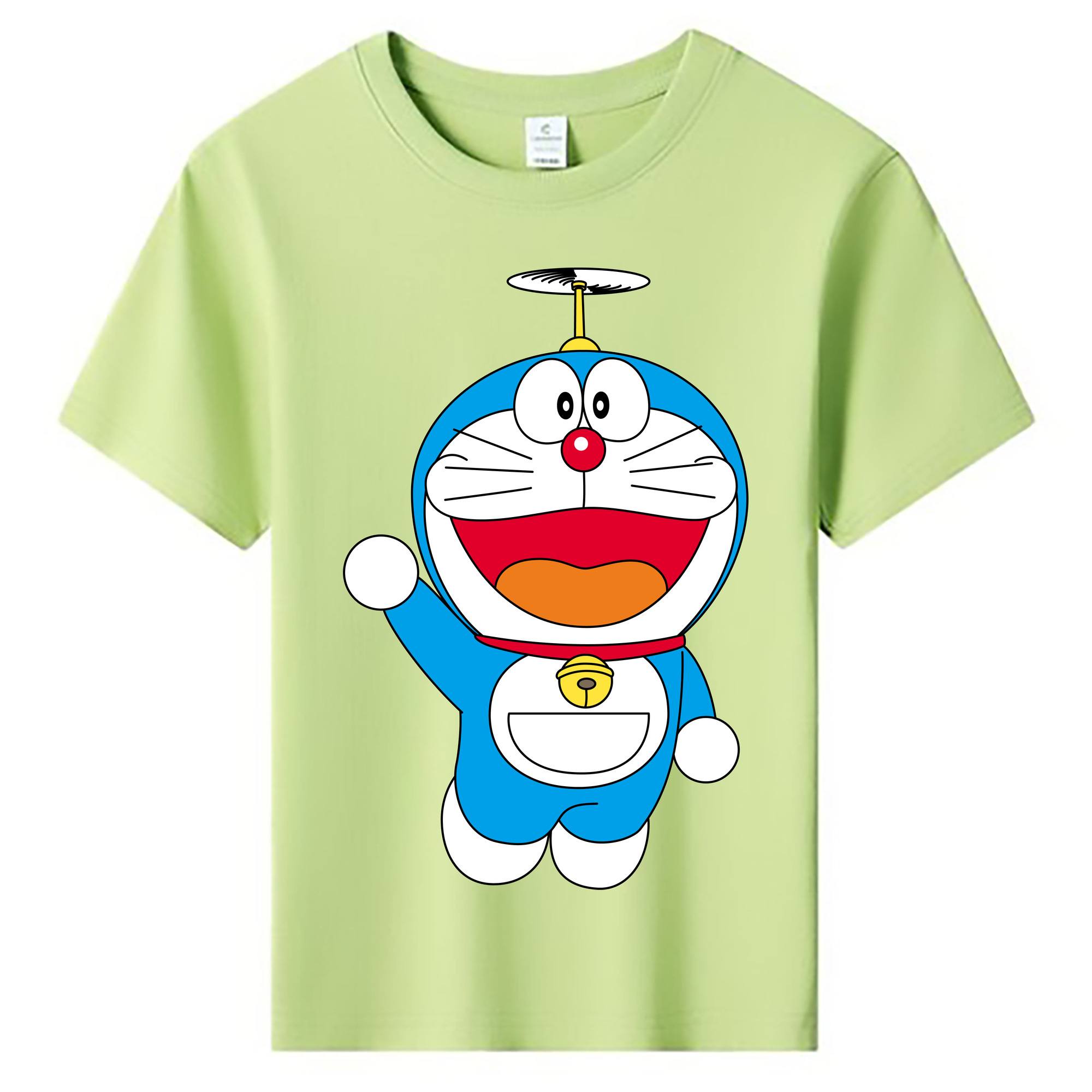（画像用） ドラえもん Doraemon 綿100％キッズTシャツ（フロントプリント）